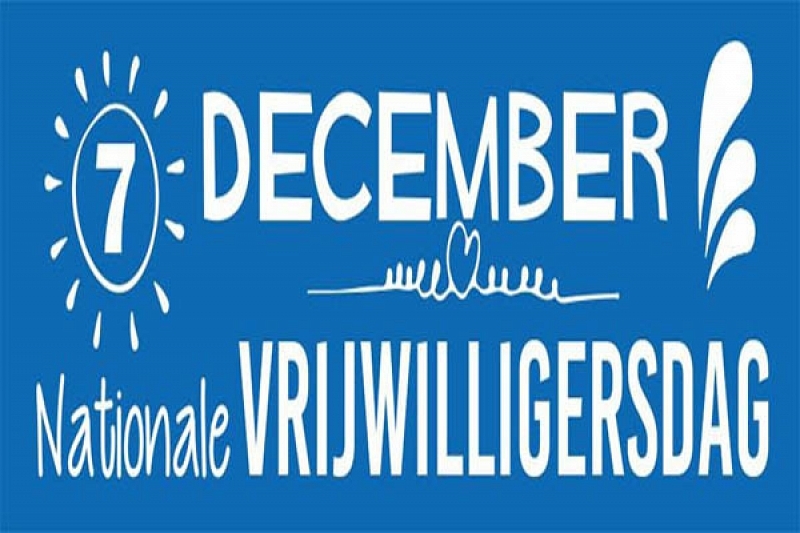 7 december: Nationale Vrijwilligersdag