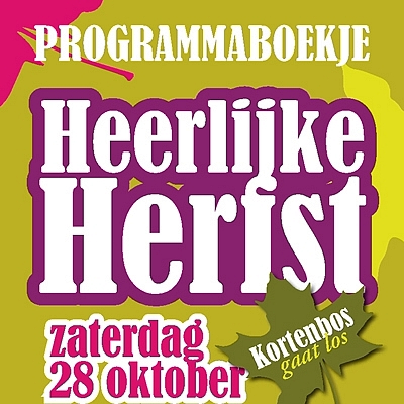 Kortenbos gaat los , zaterdag 28 oktober